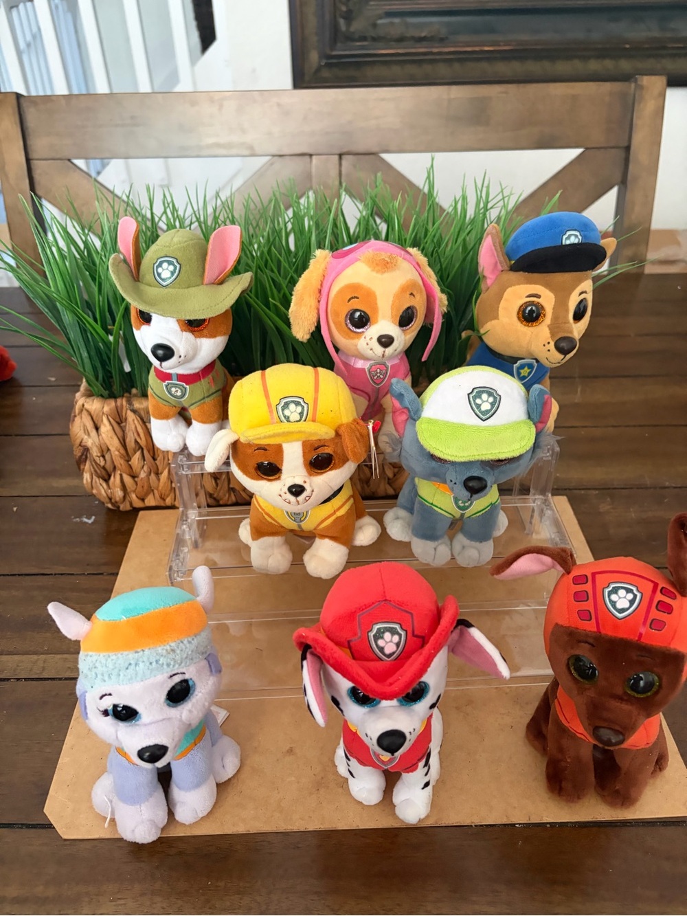 Ty lot Paw Patrol plush puppies Skye Marshall Rocky Rubble Zuma Everest Tracker - Picture 4 of 6